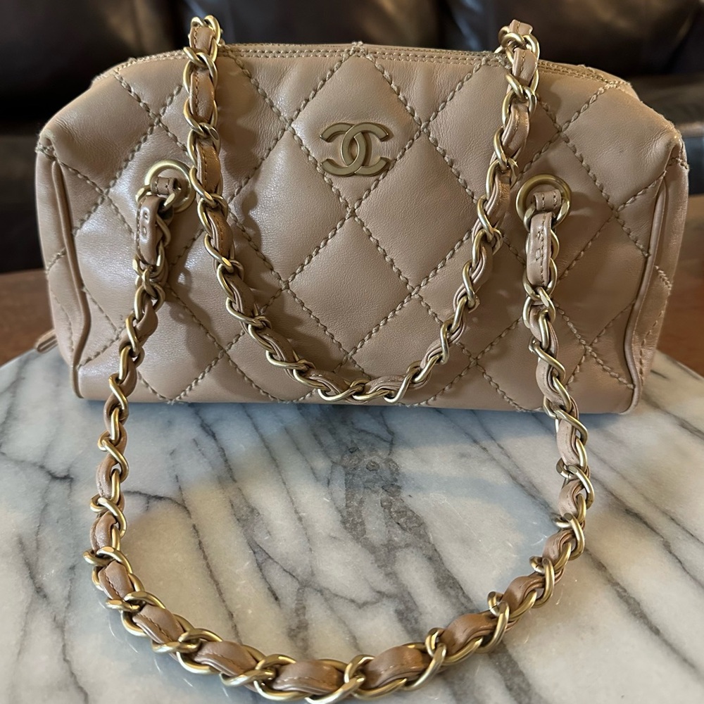 Authentic Chanel Quilted Handbag - Picture 16 of 16
